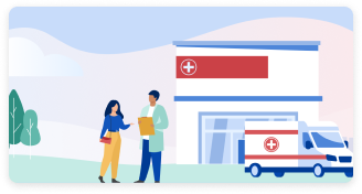 Receiving help with healthcare-related expenses